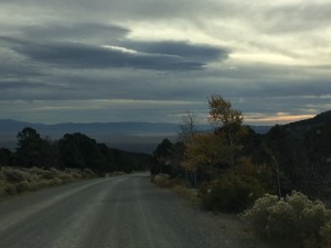 Leaving Great Basin National Park