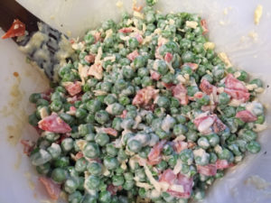 My Mother's Pea Salad