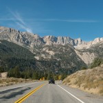 Eastern Escarpment of the Sierras from Route 120