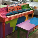 Public piano in Wellsboro