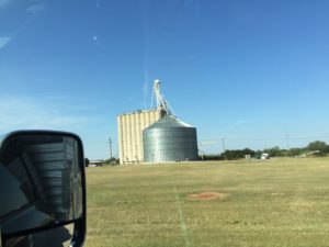 Grain elevator in Oklahoma