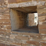 Chacoan window with stucco