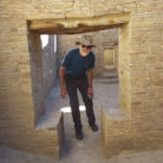 Keyhole shaped Chaco doorway