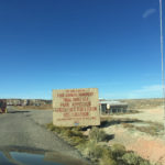 Entering the Four Corners Monument, Navaho Nation