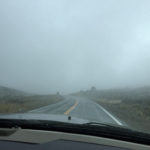 Rain on US 50, Nevada