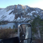 Snow in the High Sierras on CA120, Yosemite National Park