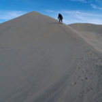 Climbing Eureka Dunes, Death Valley National Park