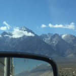 The Sierras from US 395, possibly Mount Whitney in the distance