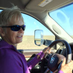 Mary driving in Oklahoma